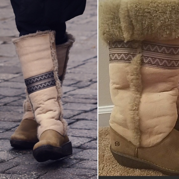 Born Shoes - Born shearling ugly warm boots ;) but warm!!! Hehe